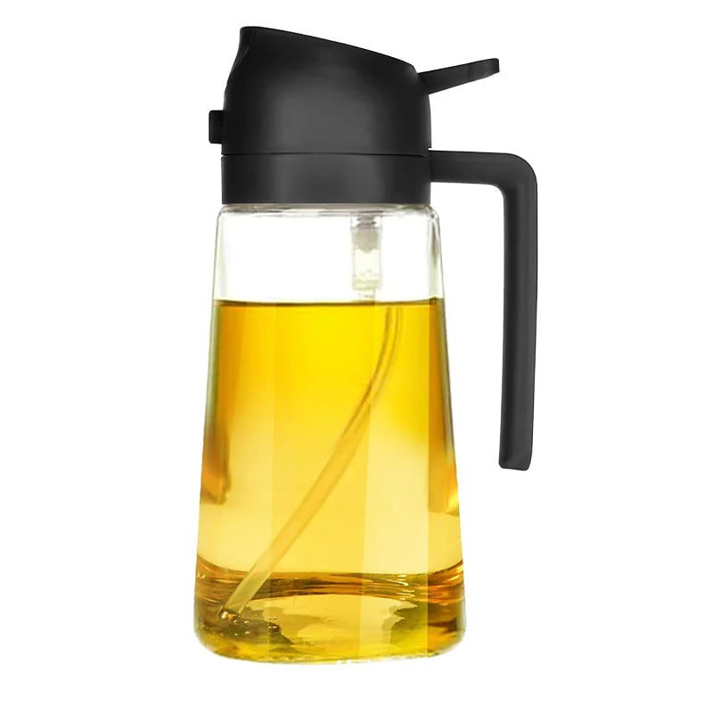 Easyspray 16oz 2-in-1 Modern Glass Oil Sprayer